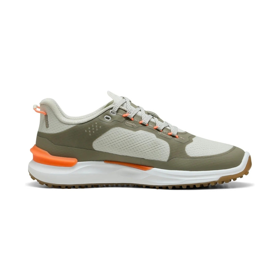 Puma Ignite Elevate X Spikeless Golf Shoes - Grey/Orange