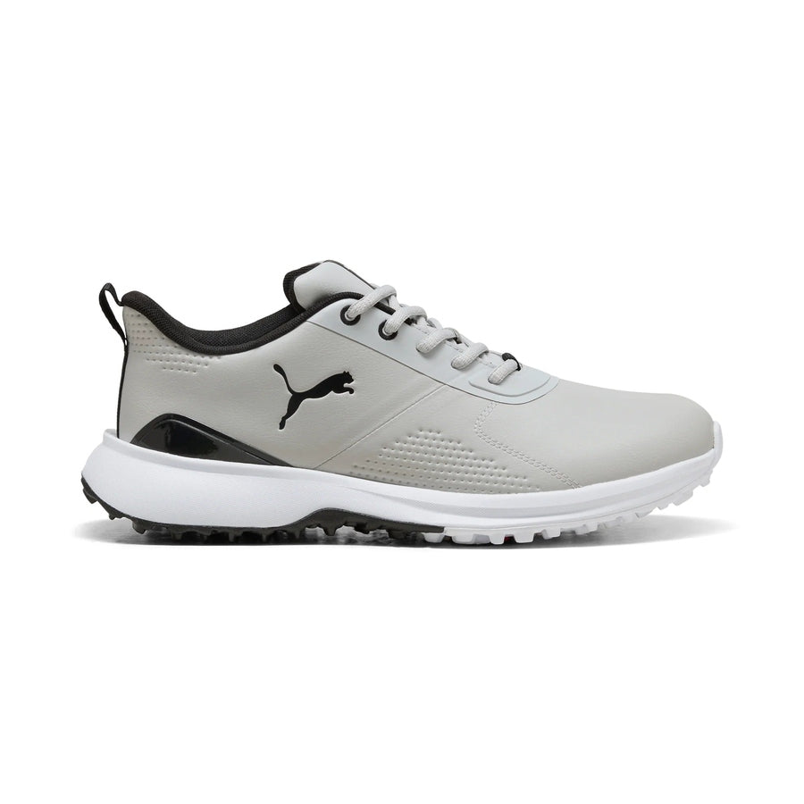Puma Fusion Grip 6 Evo Spikeless Golf Shoes - Ash Gray/Black
