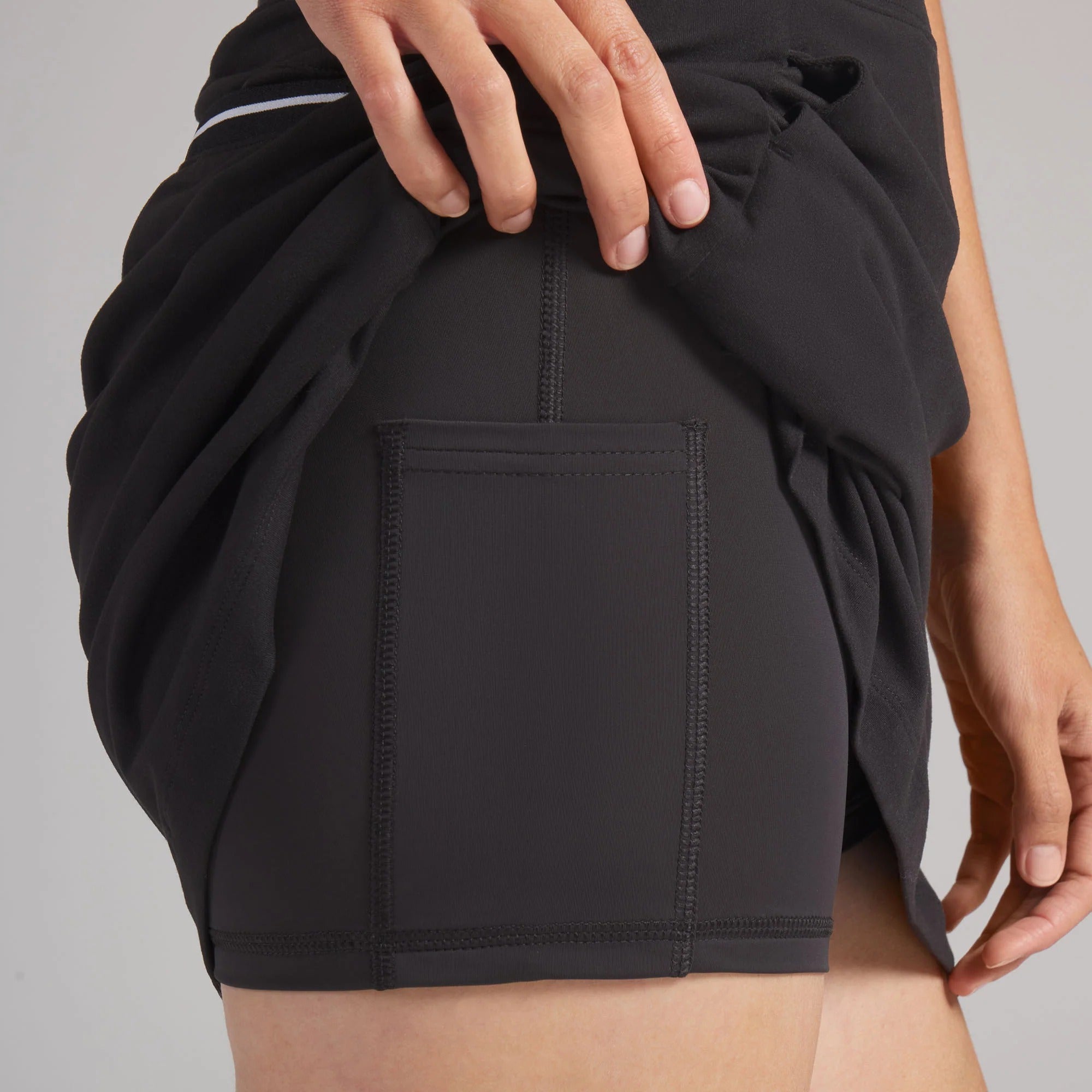 Puma Ladies CLOUDSPUN Lana 16" Golf Skirt - Black