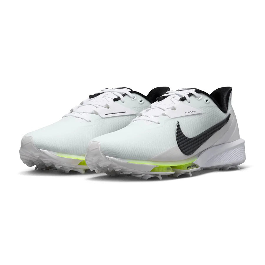 Nike NEXT% Tour 3 Golf Shoes - White/Black