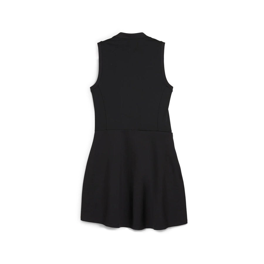 Robe de golf sans manches Puma Aerlon à col cheminée - Noir