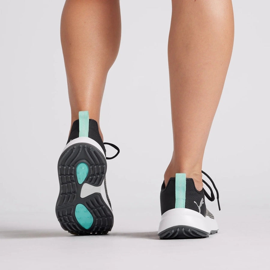 Puma Ladies Fusion Crush Sport Spikeless Golf Shoes - Black