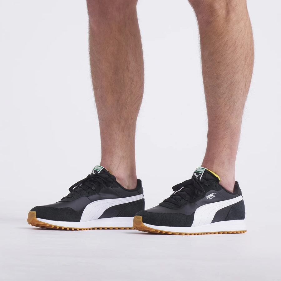 Puma Helsinki G Spikeless Golf Shoes - Black/White