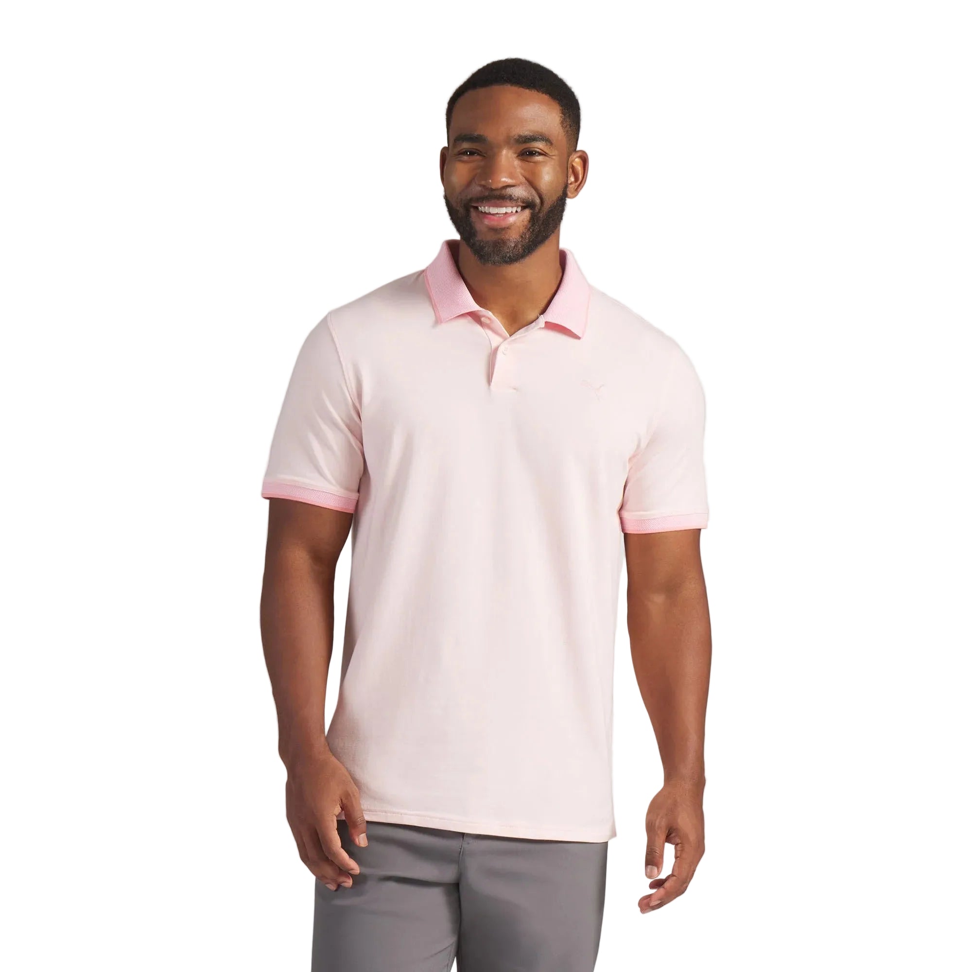 Puma Modalon Crafted LC Golf Polo - Rose