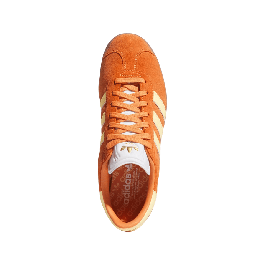 Adidas Gazelle Spikeless Golf Shoes - Orange/White