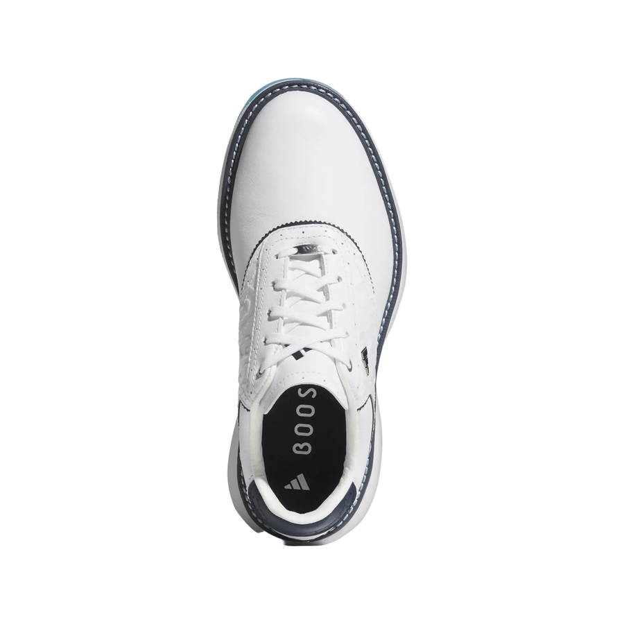 Adidas Ladies MC70 Spikeless Golf Shoes - White/Navy