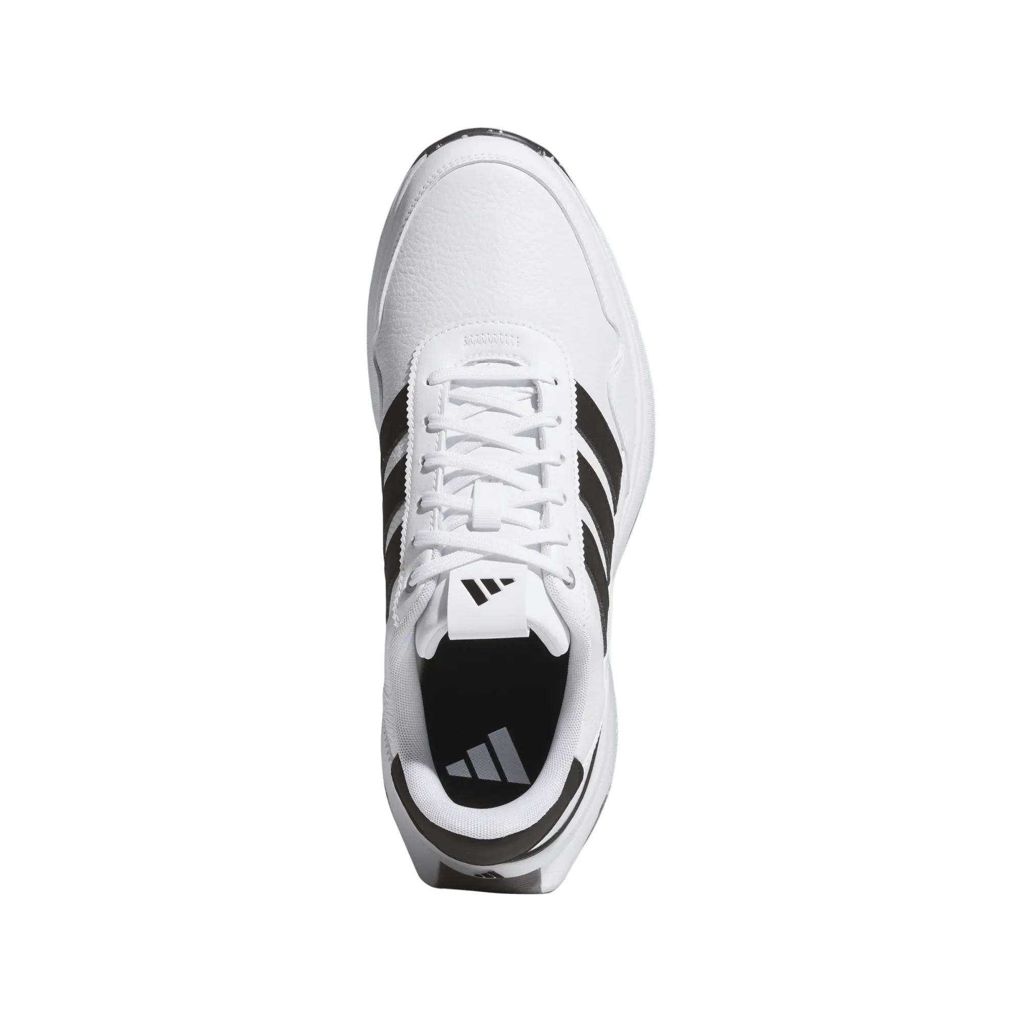 Adidas S2G 26 Leather Spikeless Golf Shoes - White/Black