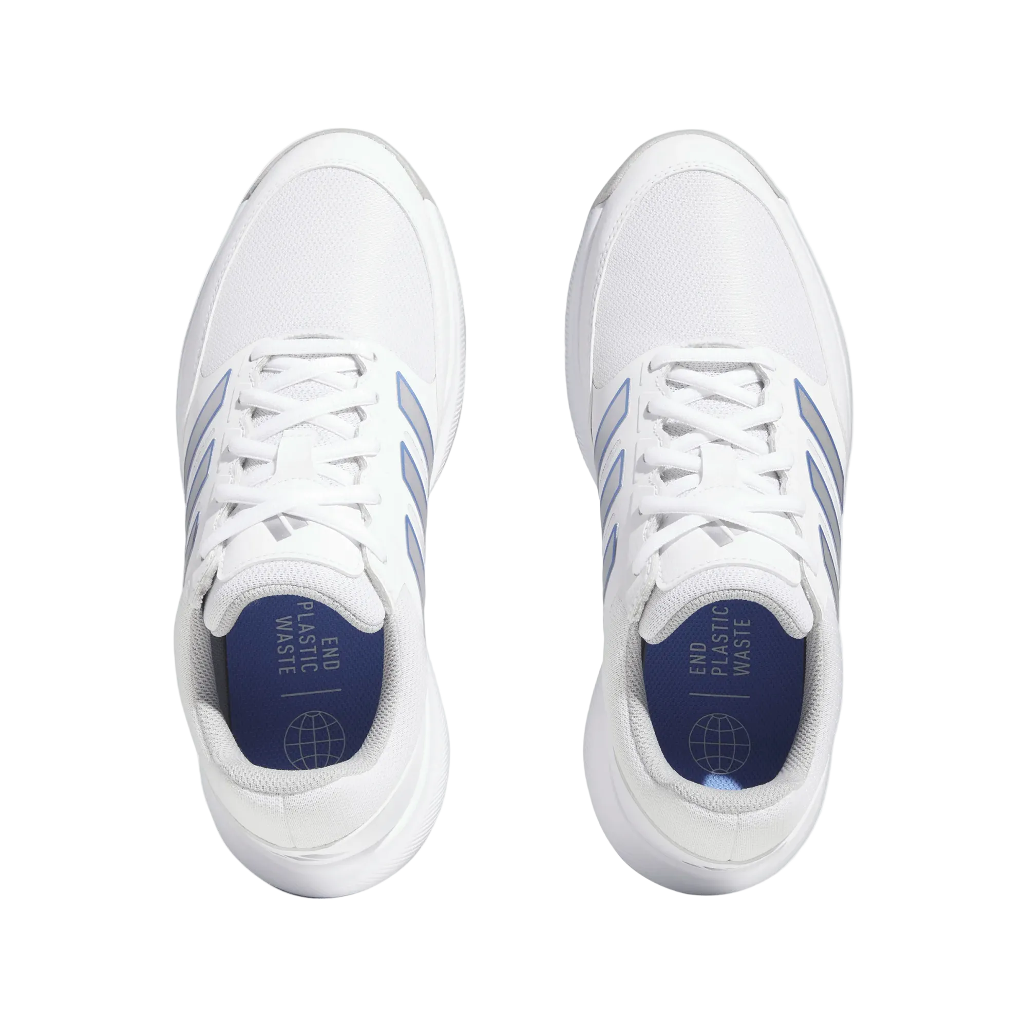 Adidas Ladies Tech Response 3.0 Golf Shoes - White/Blue