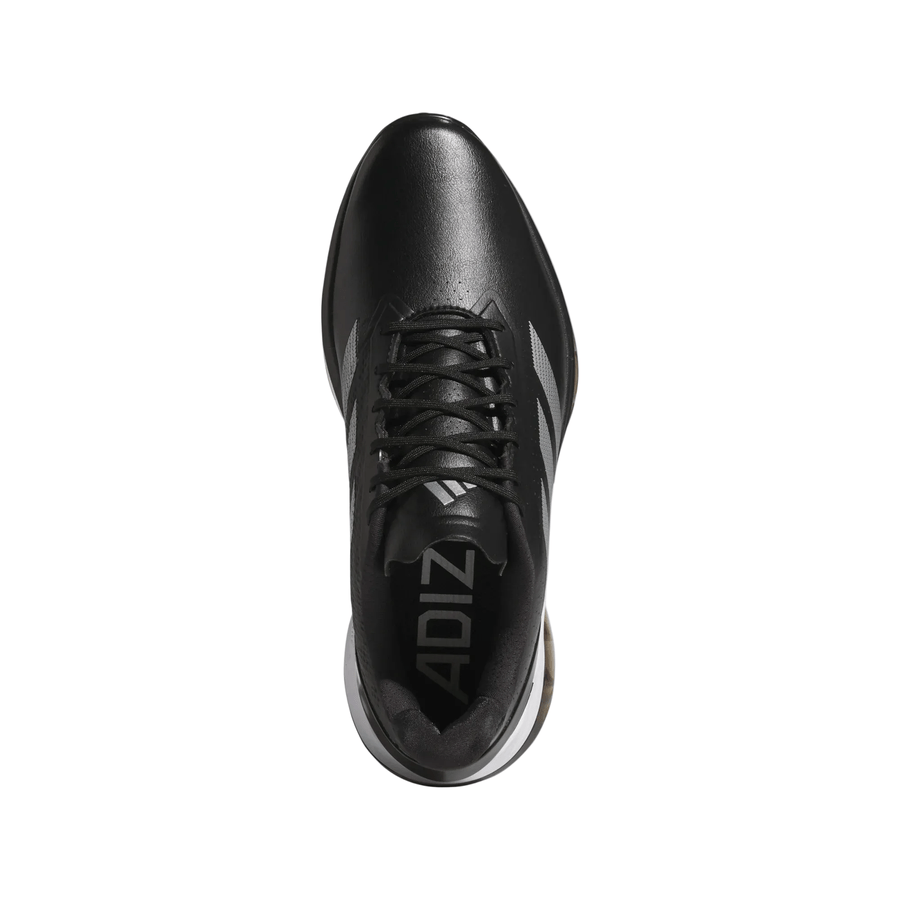 Adidas Adizero ZG Chaussures de golf sans crampons - Noir/Argent