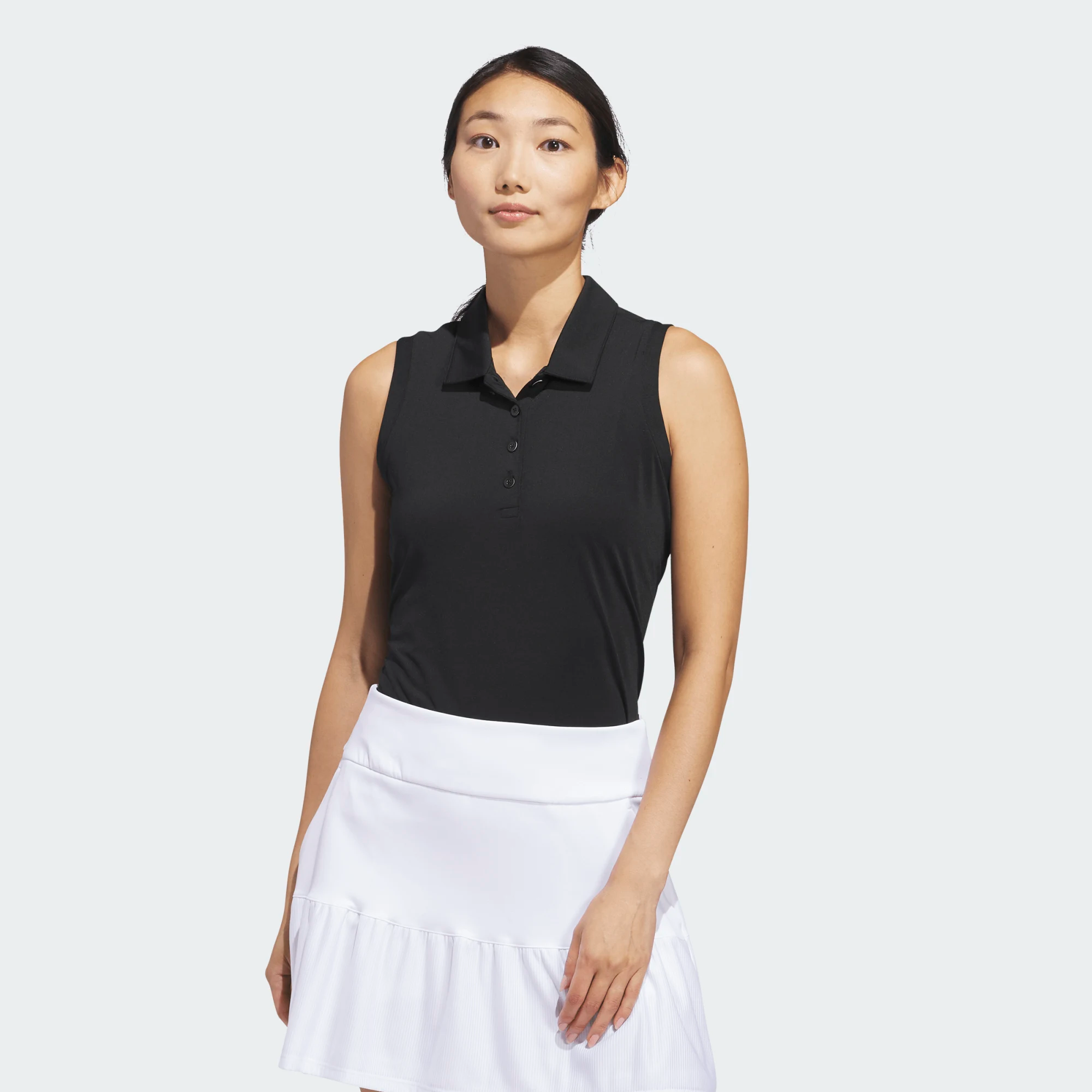 Adidas Ladies Ultimate365 Solid Sleeveless Polo
