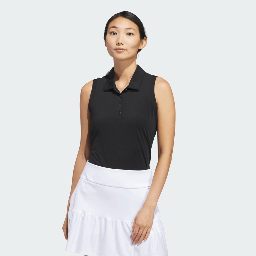 Polo sans manches uni Adidas Ultimate365 pour femme