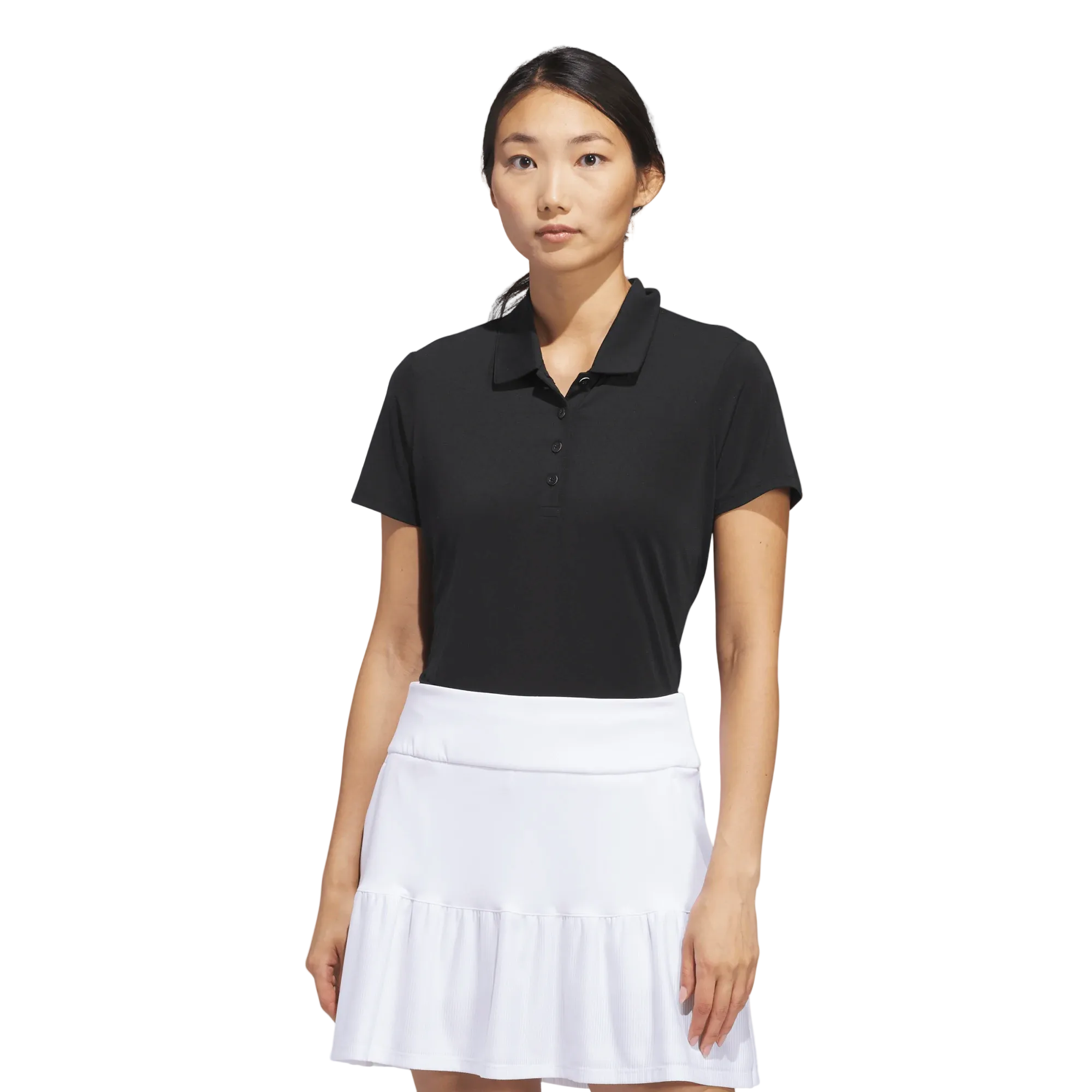 Adidas Ladies Ultimate365 Solid Short Sleeve Polo
