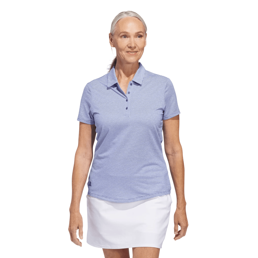 Adidas Ladies Ottoman Short Sleeve Polo Shirt