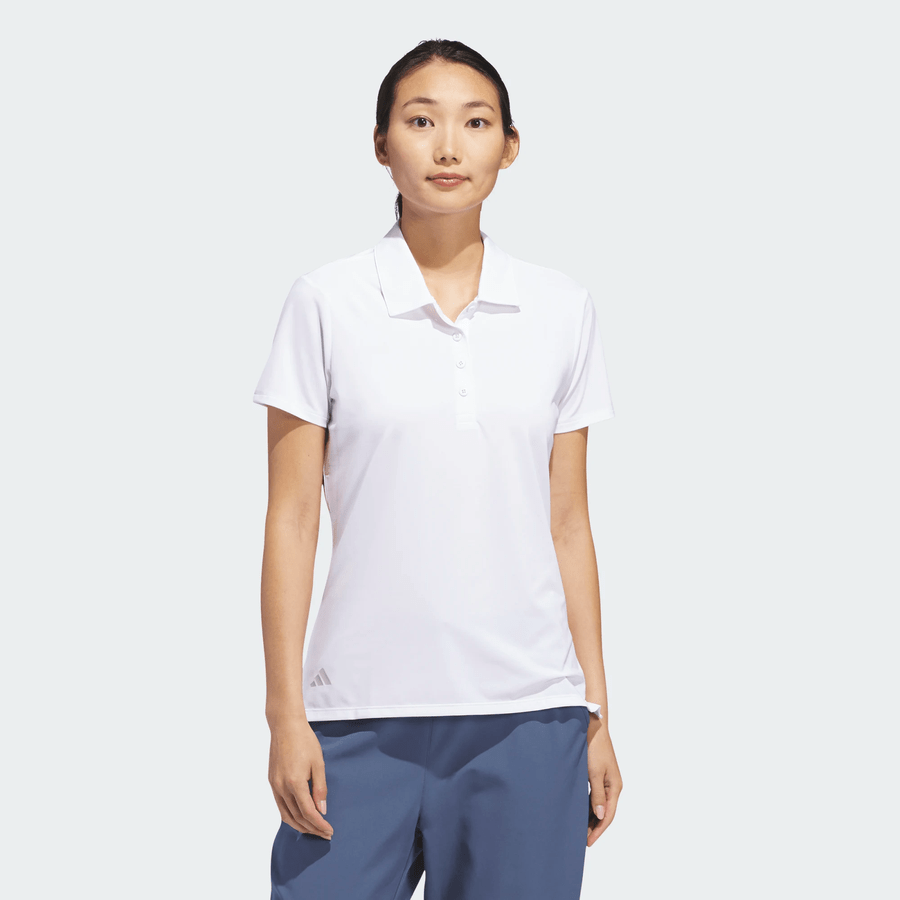Polo à manches courtes uni Adidas Ultimate365 pour femme