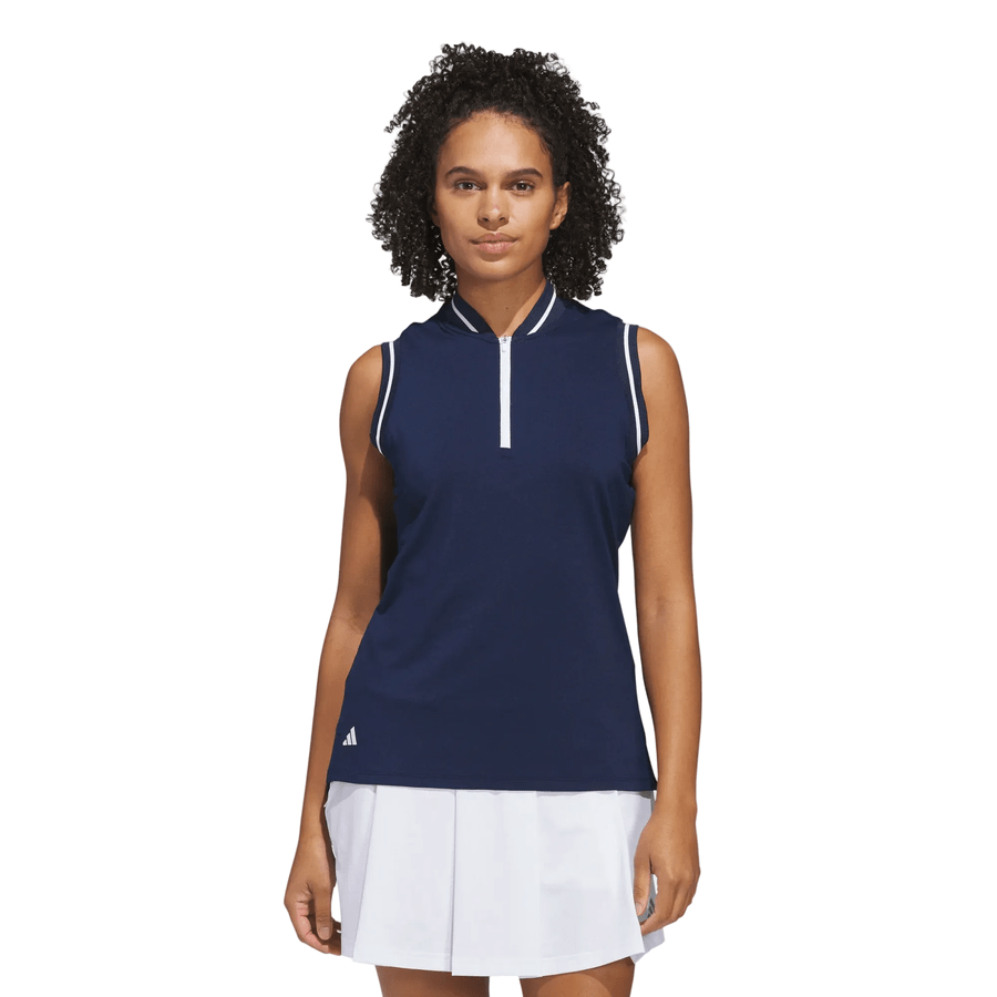 Adidas Ladies Ultimate365 Zip Polo