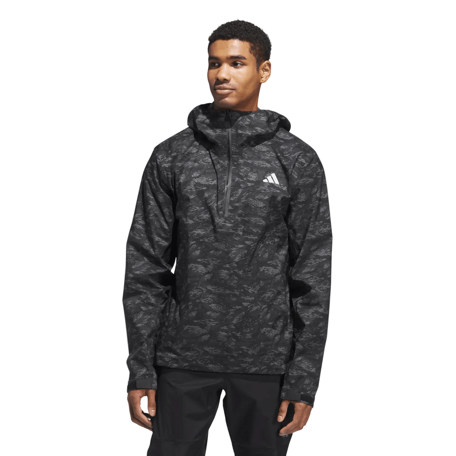 Adidas Climaproof+ Anorak Golf Jacket - Black