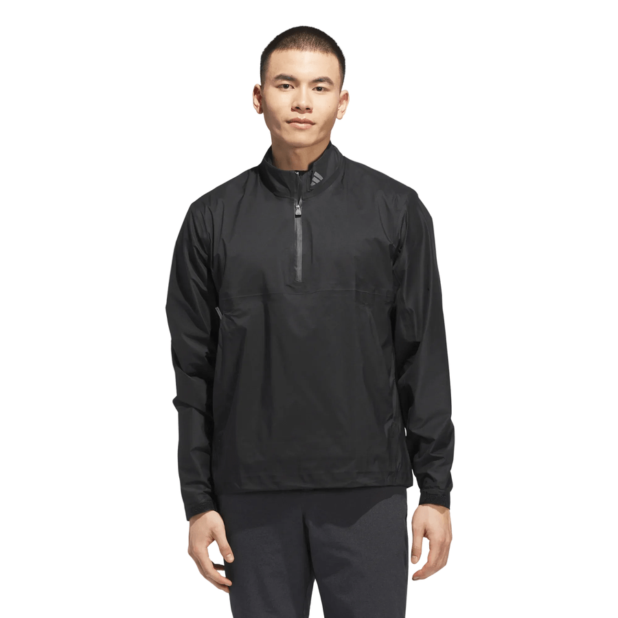 Adidas Climaproof+ Half-Zip Golf Jacket - Black