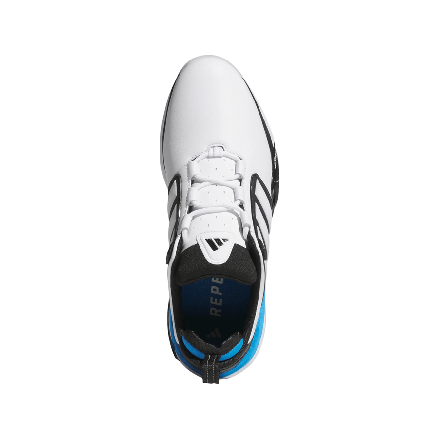 Adidas Adipower 26 Spikeless Golf Shoes - White/Black/Blue