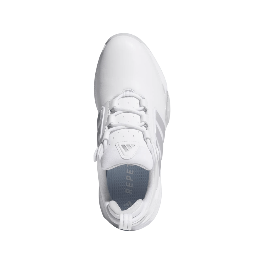 Adidas Ladies Adipower 26 Spikeless Golf Shoes - White/Silver