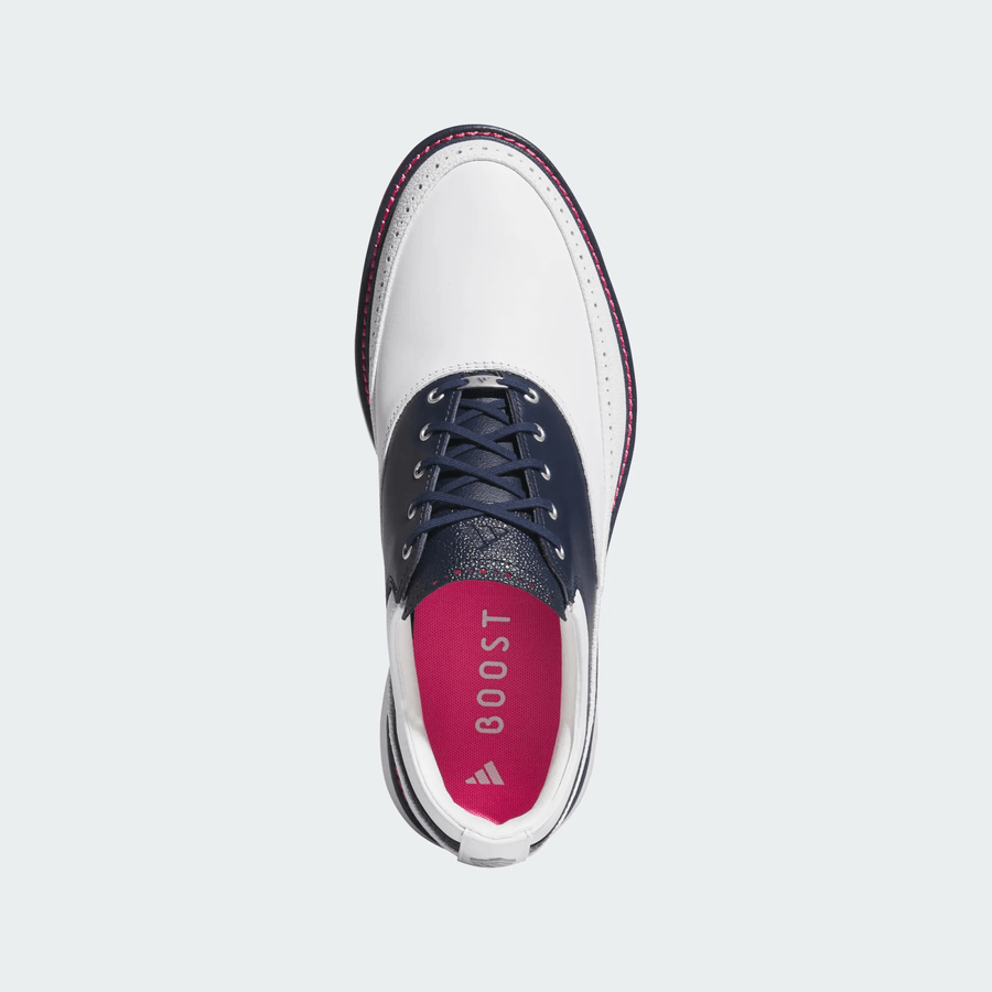 Adidas MC80 Spikeless Golf Shoes - White/Pink