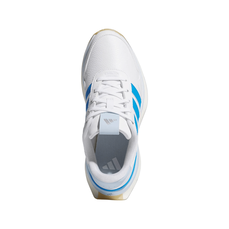 Adidas Ladies S2G 26 Leather Spikeless Golf Shoes - White/Blue