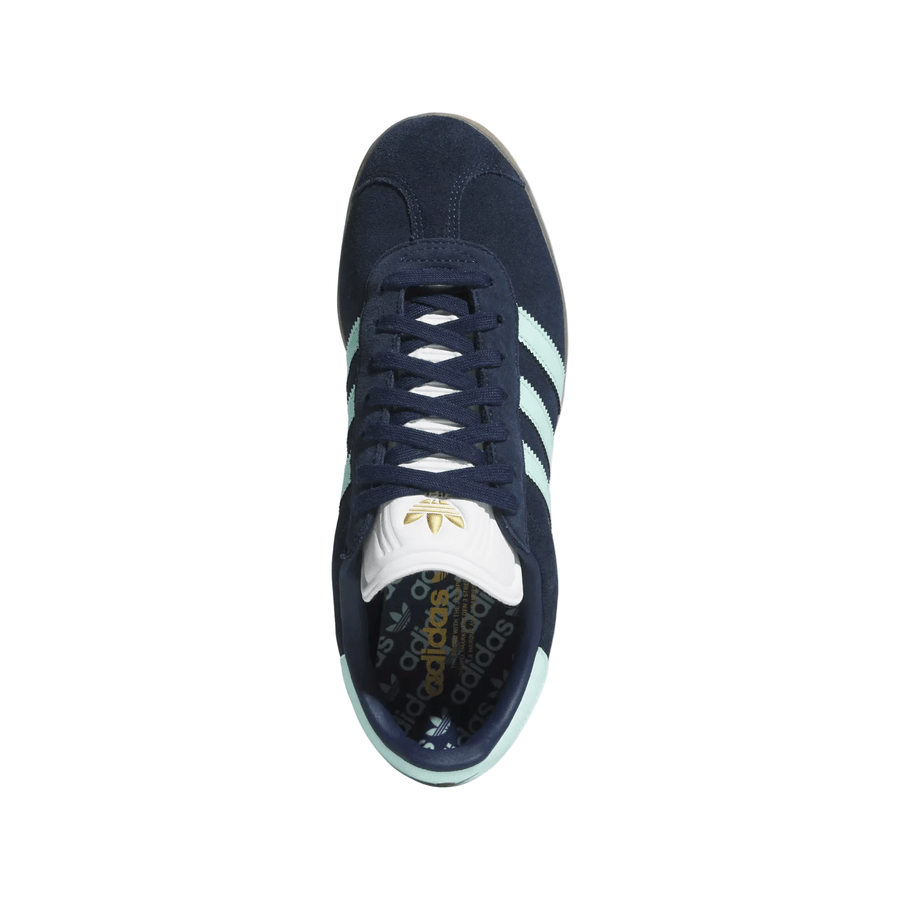 Adidas Gazelle Spikeless Golf Shoes - Navy/Mint