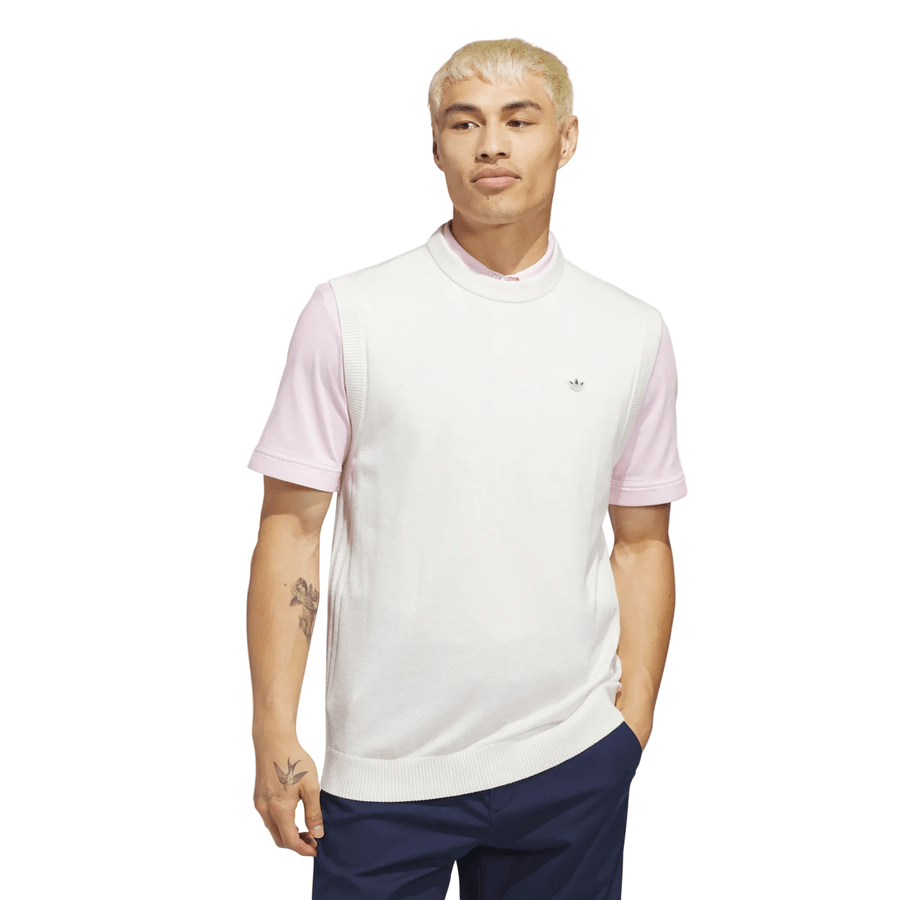 Adidas Originals Cashmere Blend Vest - White