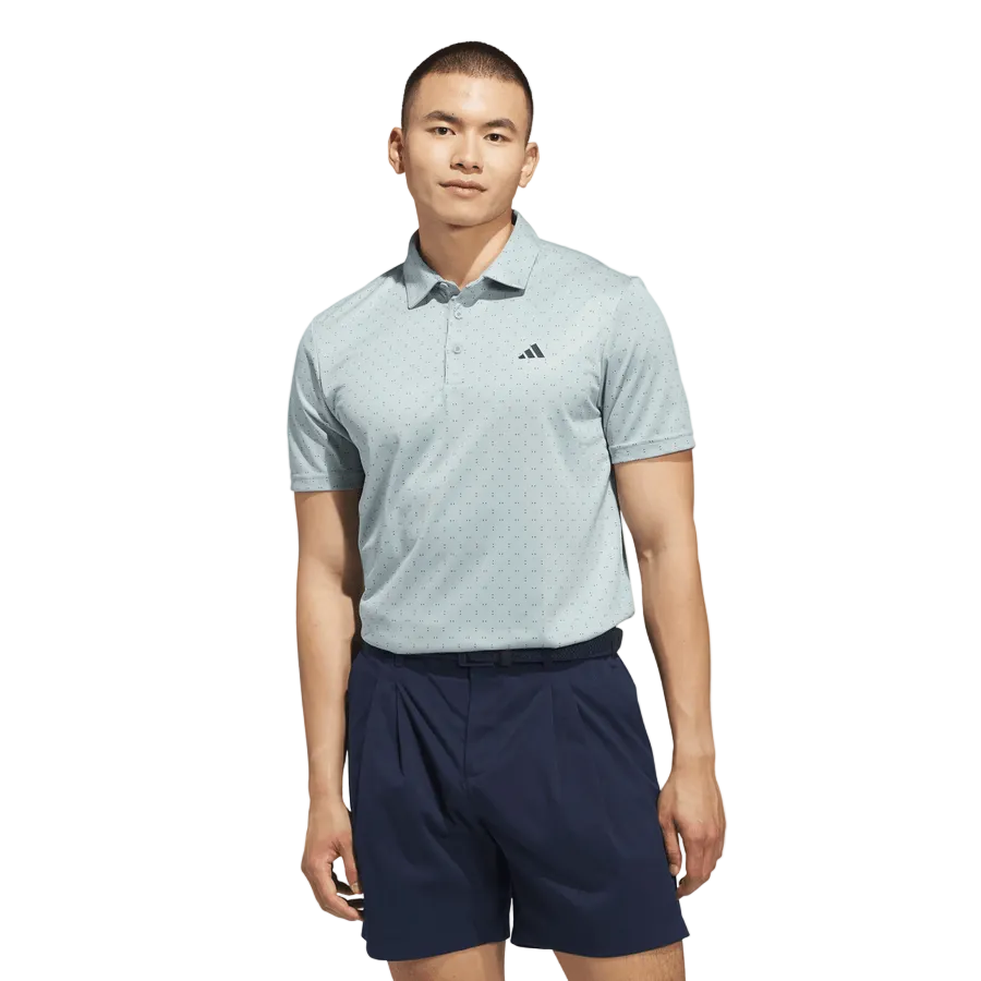 Polo Adidas Performance à imprimé texturé