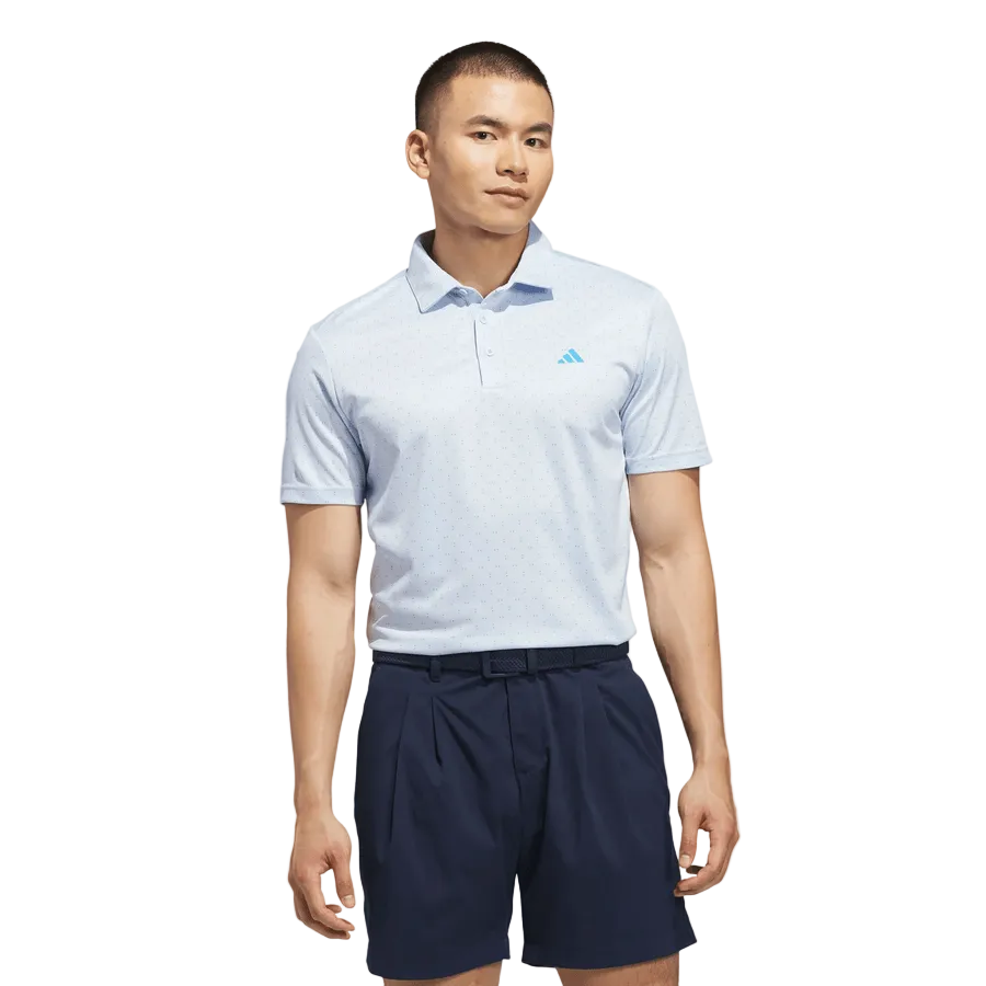 Polo Adidas Performance à imprimé texturé