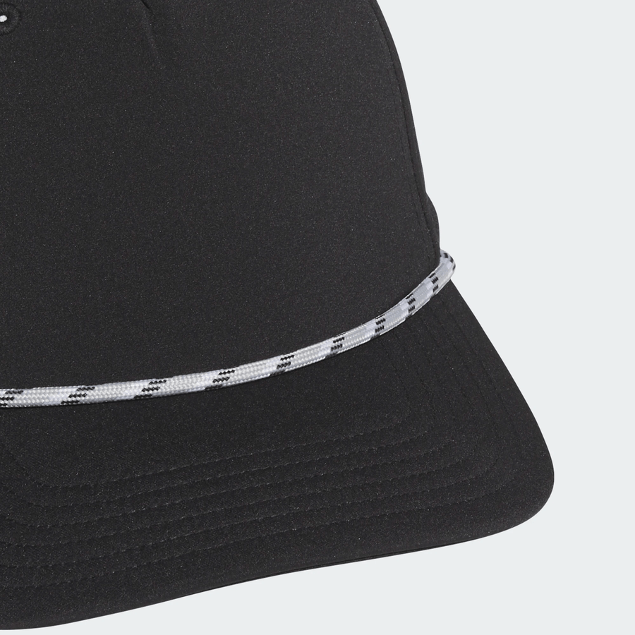 Adidas 5-Panel Rope Crestable Hat - Black