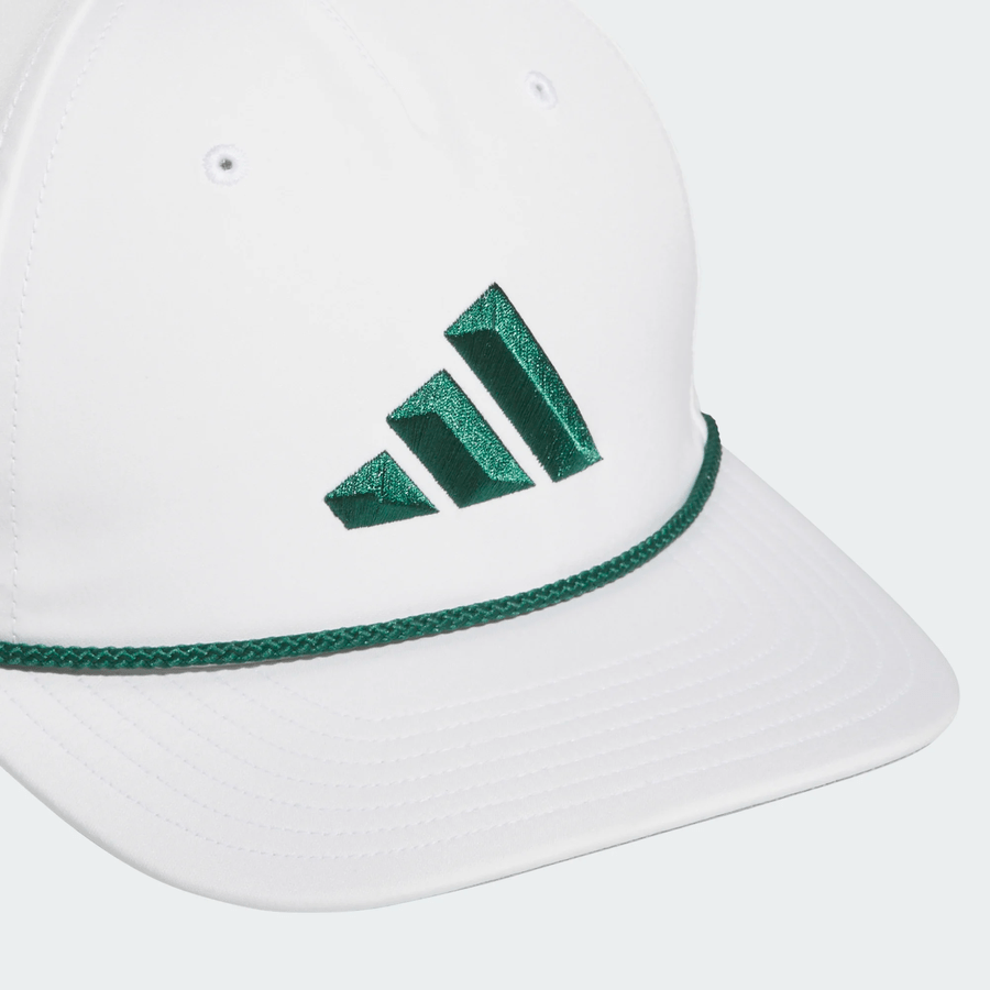 Adidas Tour 5 Panel Hat - White/Green