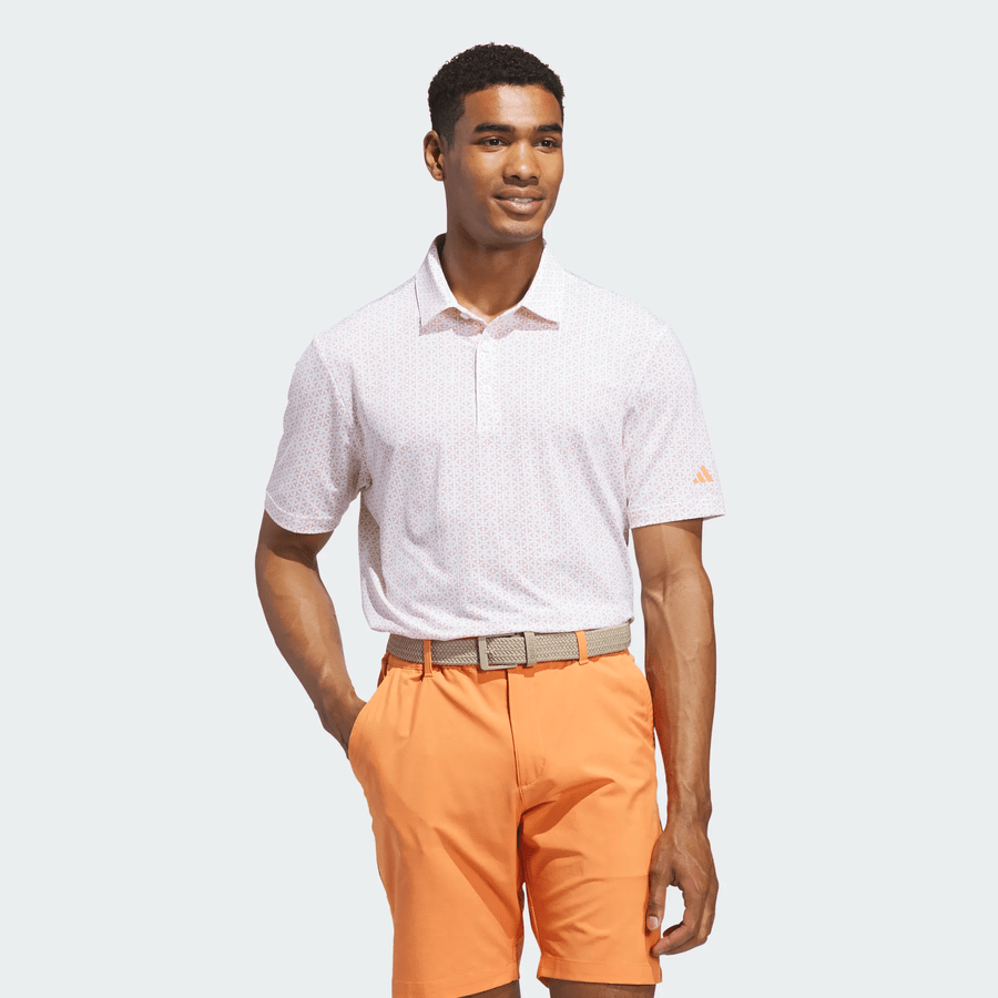 Adidas Ultimate365 Mesh Tango Print Climacool Polo Shirt