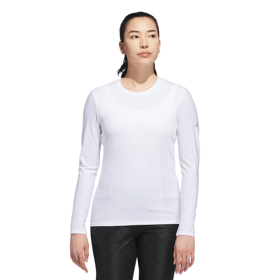 Adidas Ladies Ultimate365 Tour Engineered Long Sleeve Slim Top