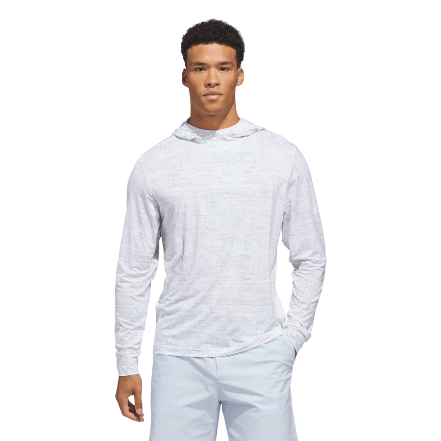 Adidas Performance Printed Lightweight Hoodie - White