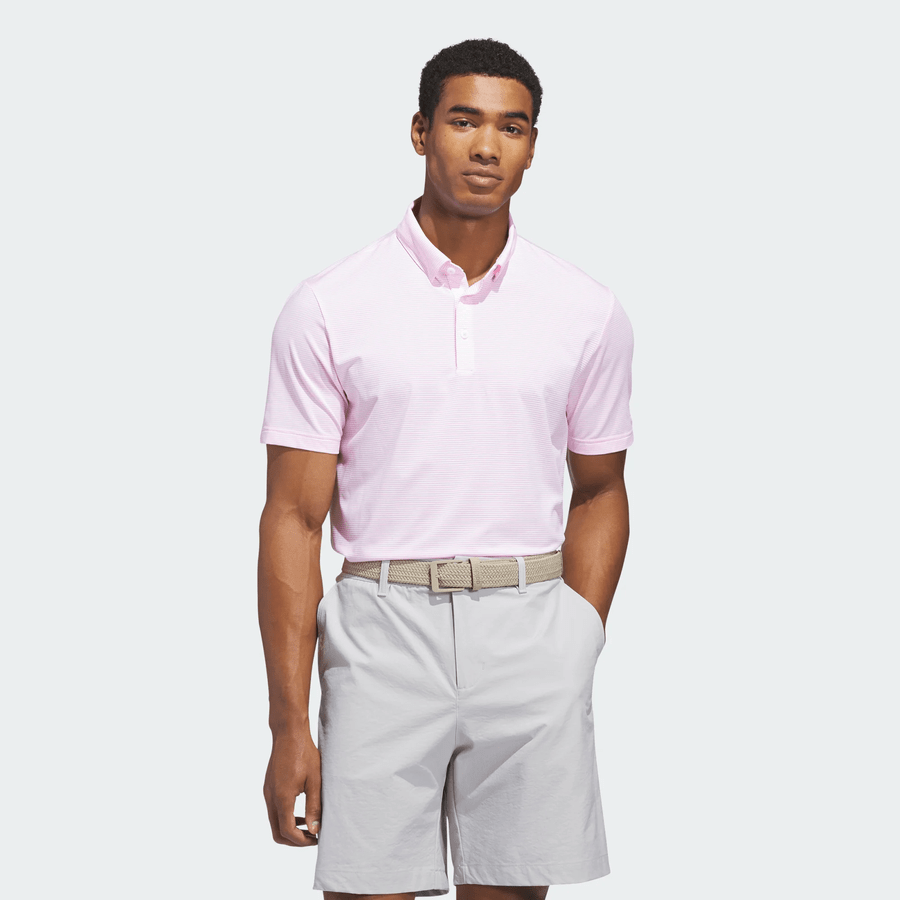 Adidas Ultimate365+ Pencil Stripe Climacool Polo Shirt