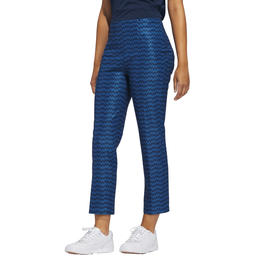 Adidas Ladies Ultimate365 Printed Ankle Pants