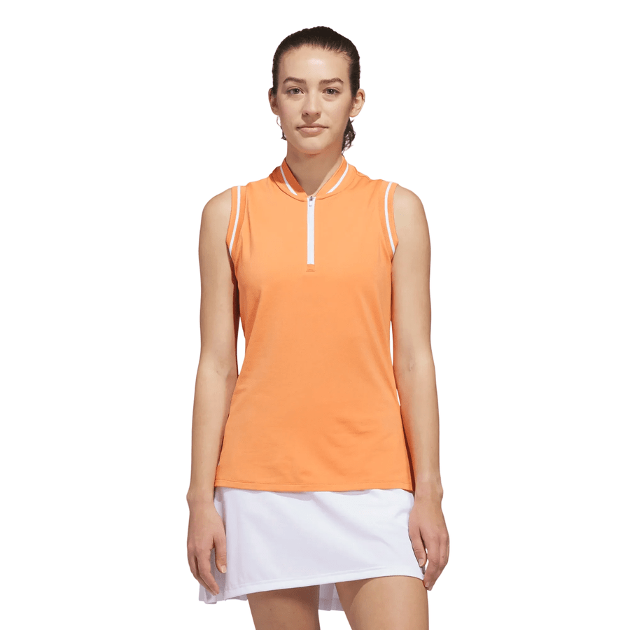 Polo zippé Ultimate365 pour femme Adidas