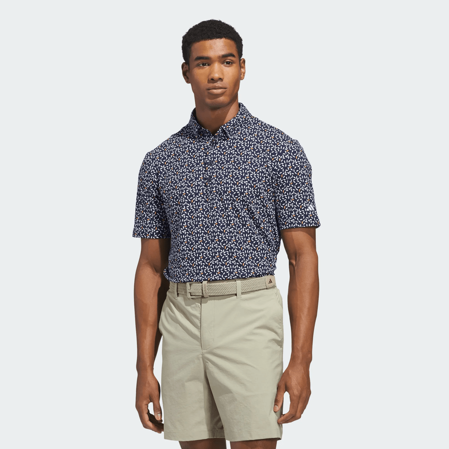 Adidas Ultimate365+ Soft Print Polo Shirt