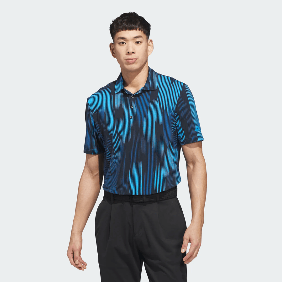 Adidas Ultimate365 Tour Cool Feel Print Polo Shirt