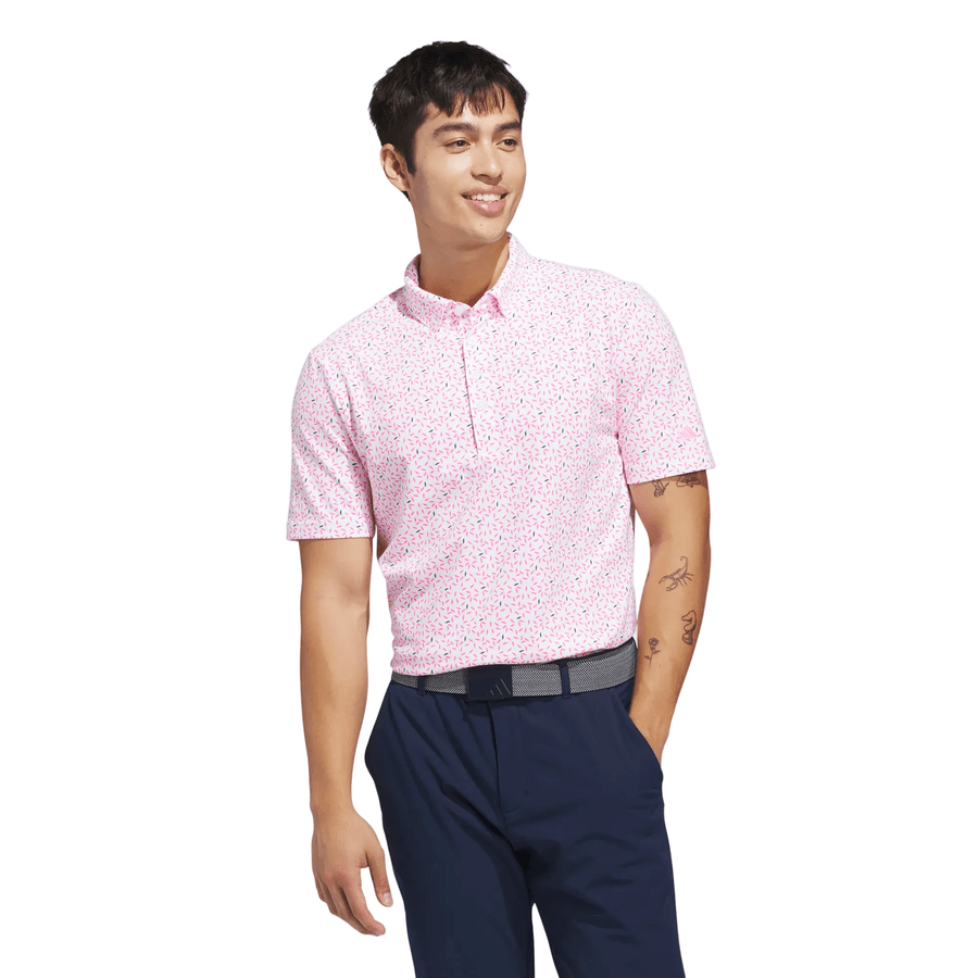 Adidas Ultimate365+ Soft Print Polo Shirt
