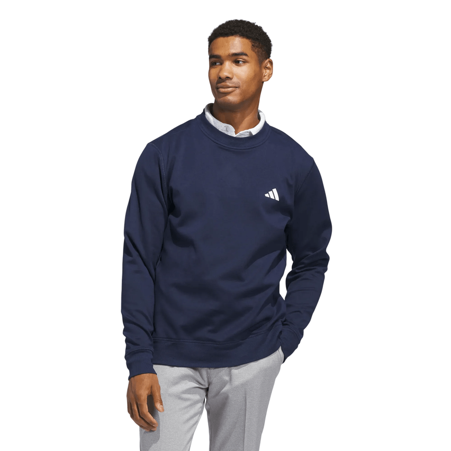 Adidas Ultimate365 Climawarm Crewneck Sweatshirt - Navy