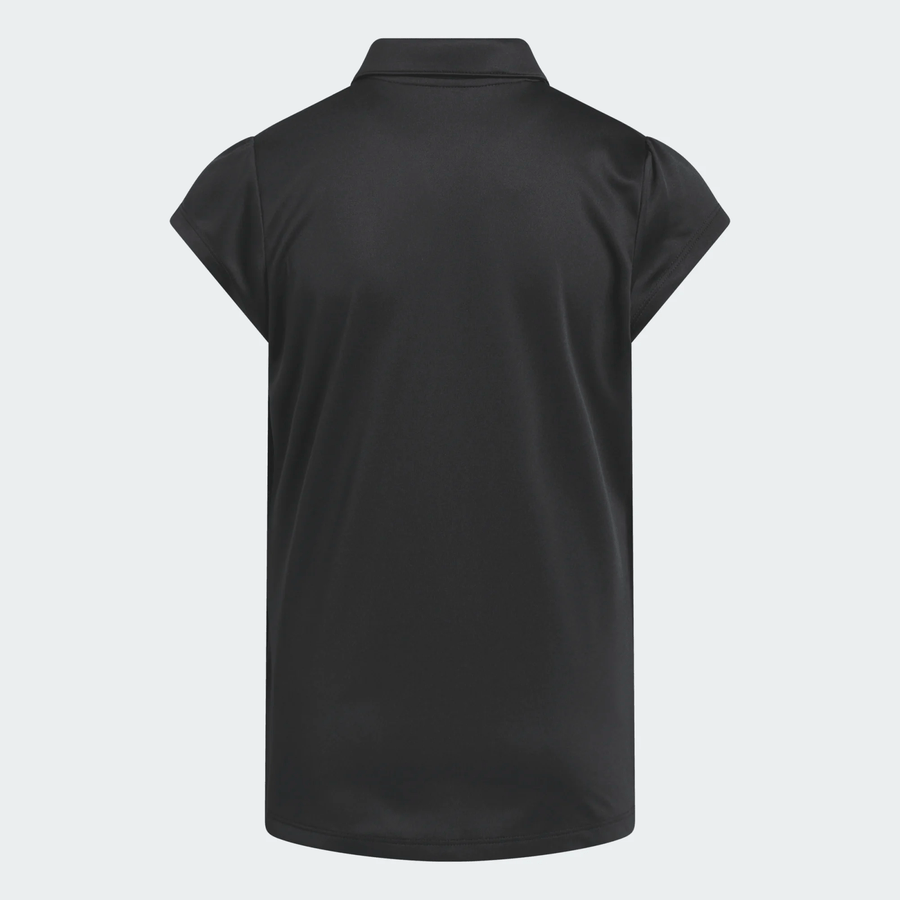 Polo de golf Adidas Performance à manches courtes pour fille