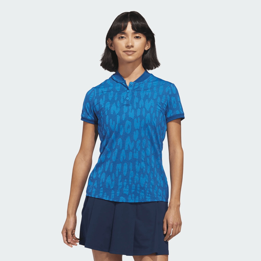 Adidas Ladies Ultimate365 Jacquard Climacool Polo Shirt