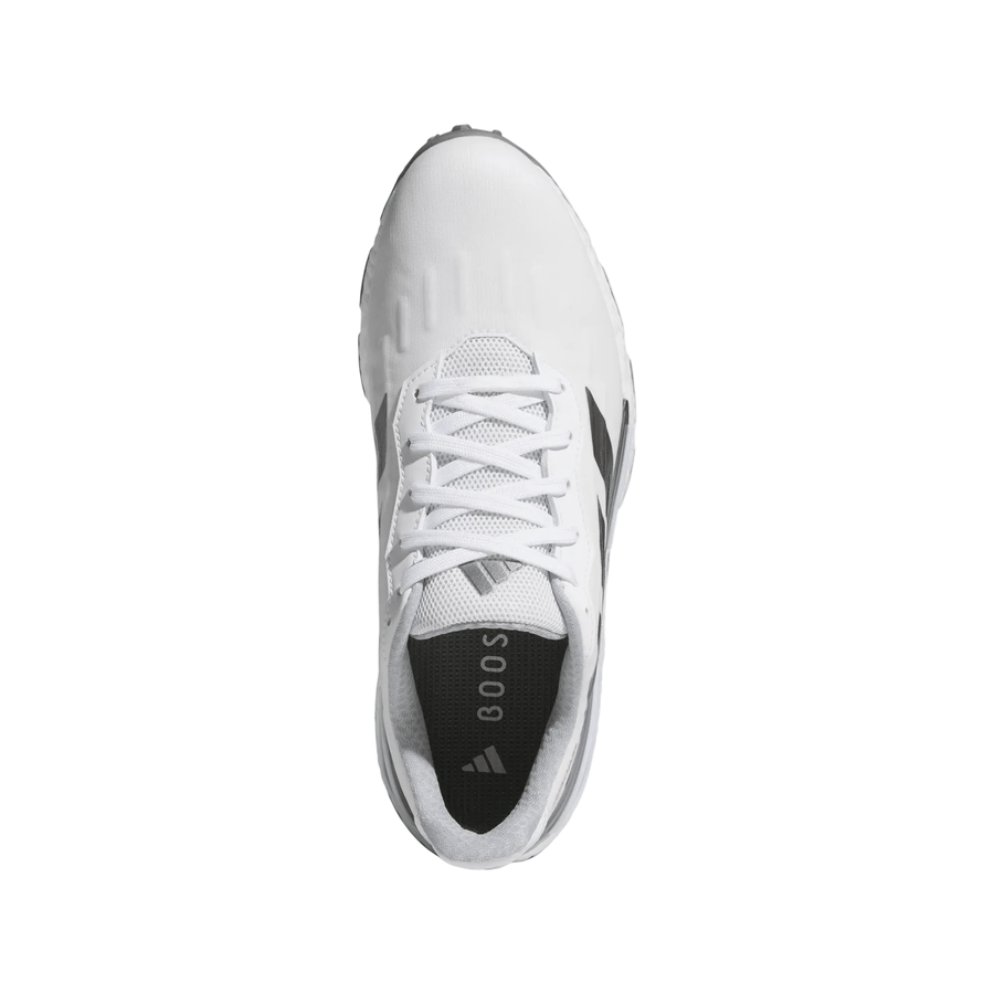 Adidas Codechaos 27 chaussures de golf sans crampons - Blanc/Argent