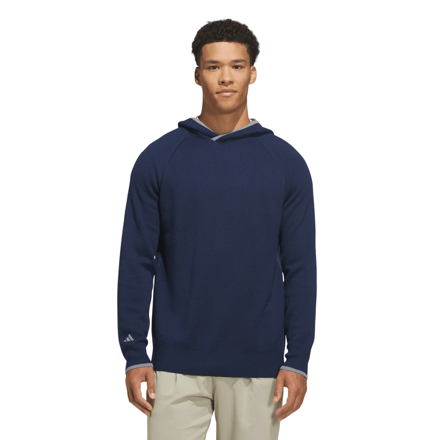 Adidas Ultimate Tour Twistknit Hoodie - Navy
