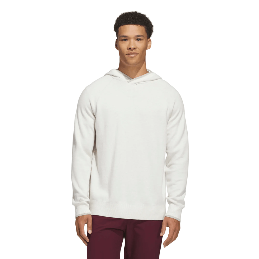 Adidas Ultimate Tour Twistknit Hoodie - White
