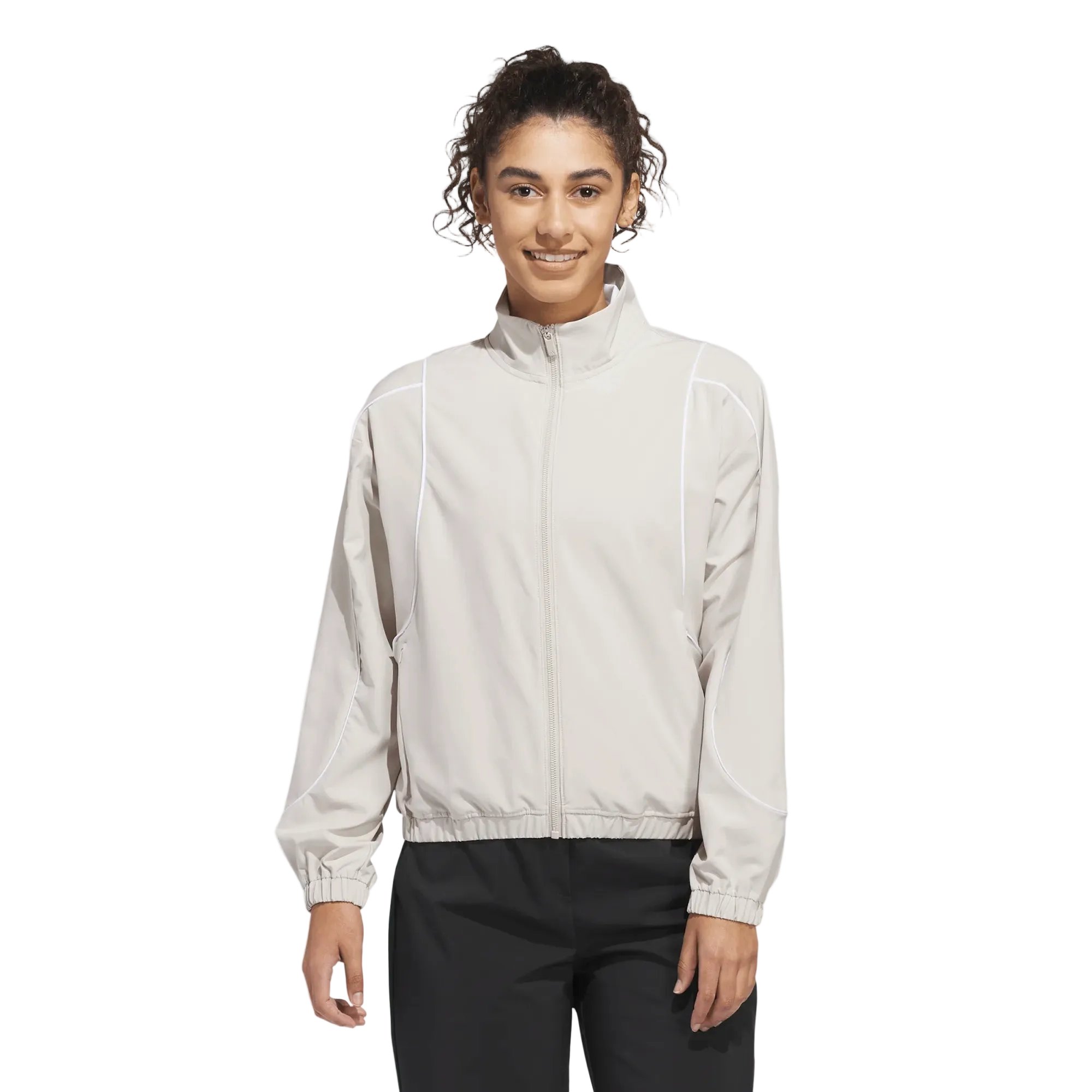 Adidas Ladies Ultimate365 Set Jacket - Beige
