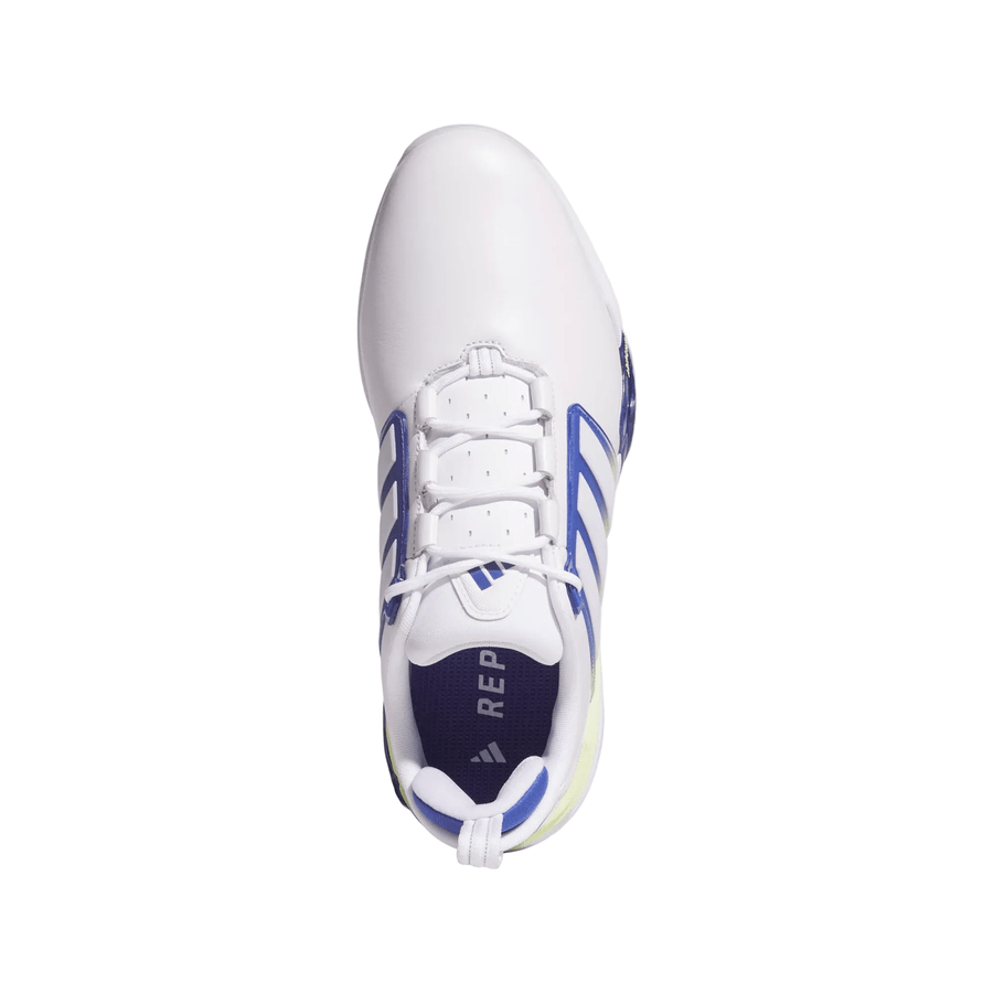 Adidas Adipower 26 Spikeless Wide Golf Shoes - White/Blue