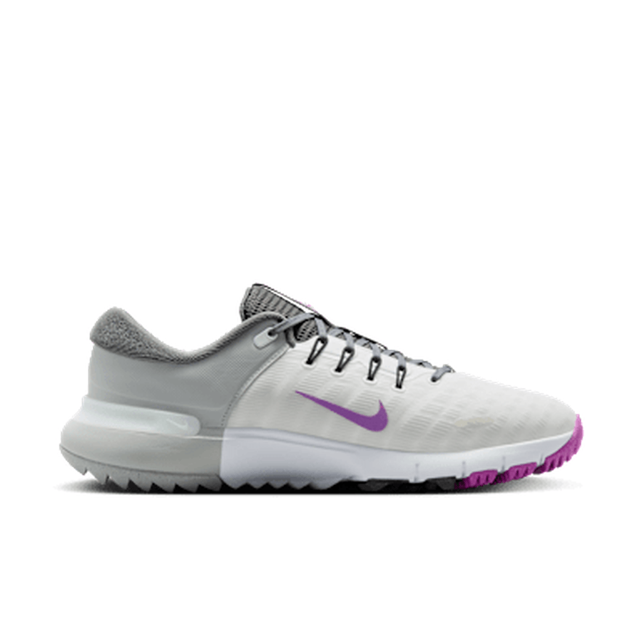 Nike Free Golf NN Golf Shoes - White /Purple