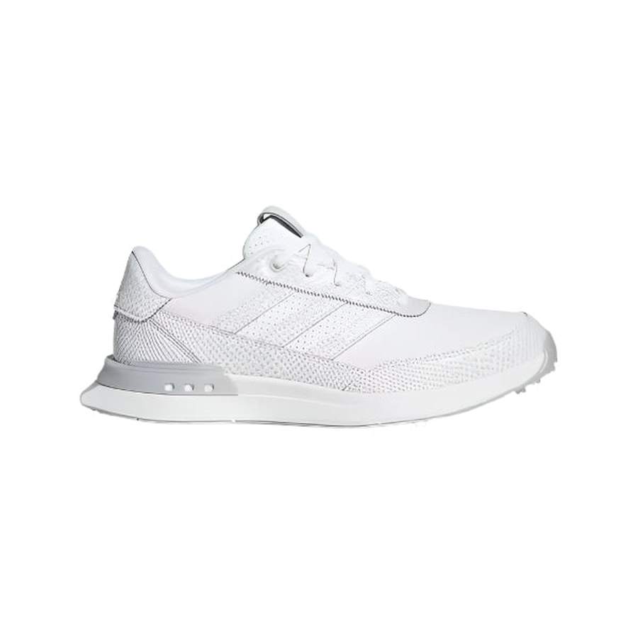 Adidas S2G 25 Ladies Leather Spikeless Golf Shoes - White